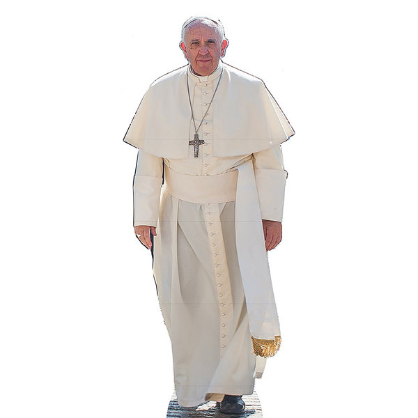 Star Cutouts Pope Francis Cardboard Standup Wayfair Canada 